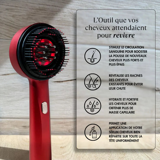 Brosse Led rouge